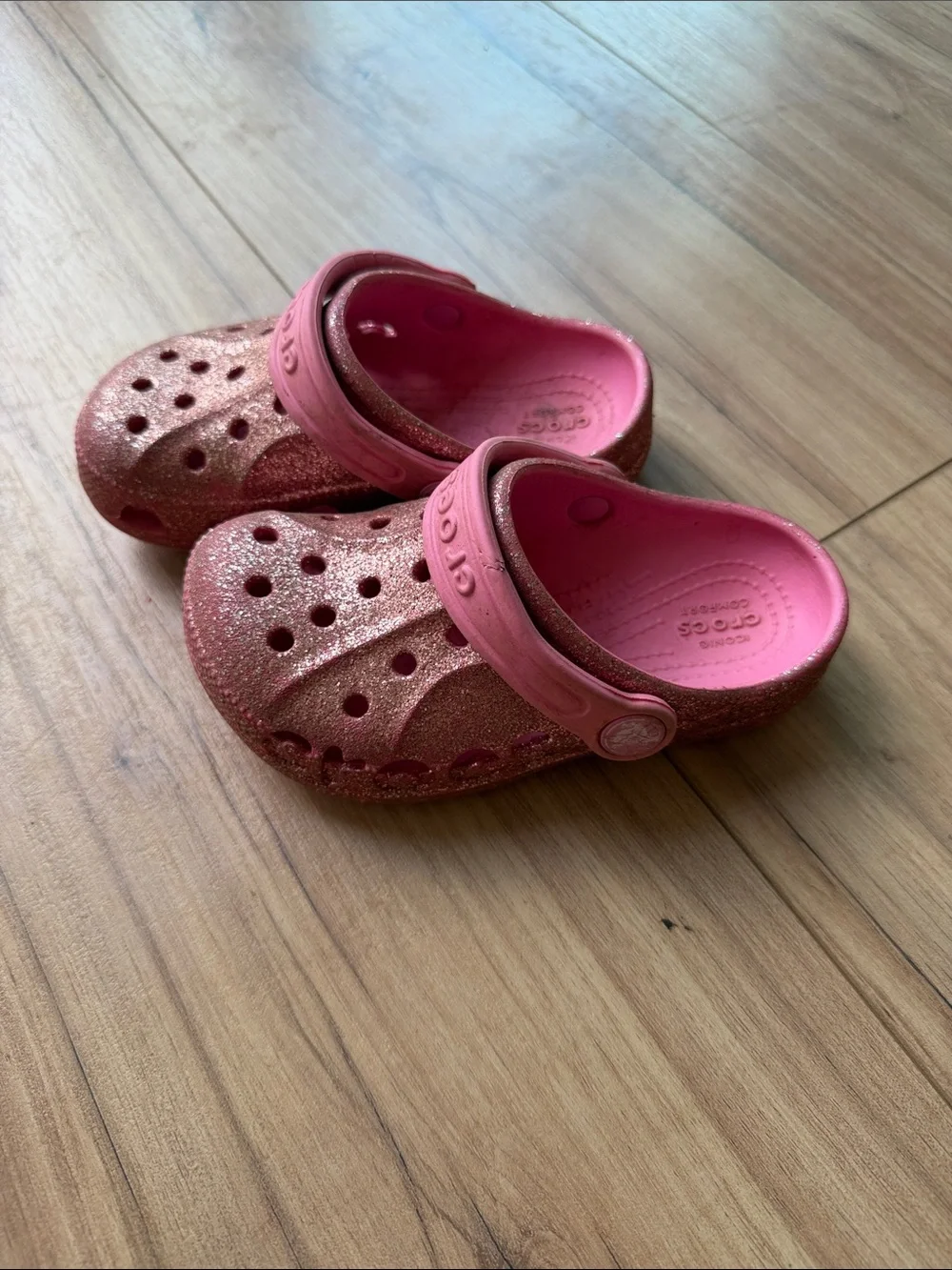 CROCS sparkling glitter